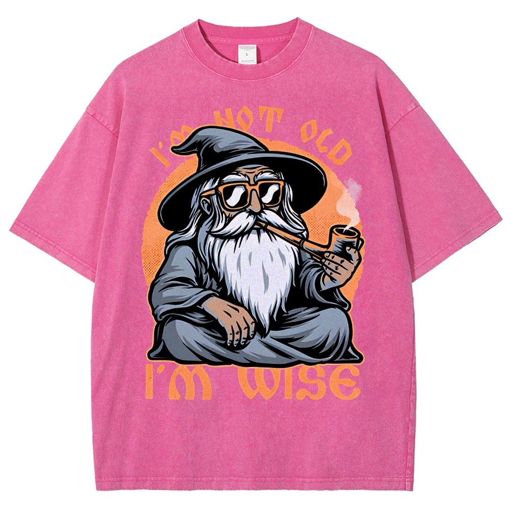 Wise Old Wizard Vintage Distressed T-shirt
