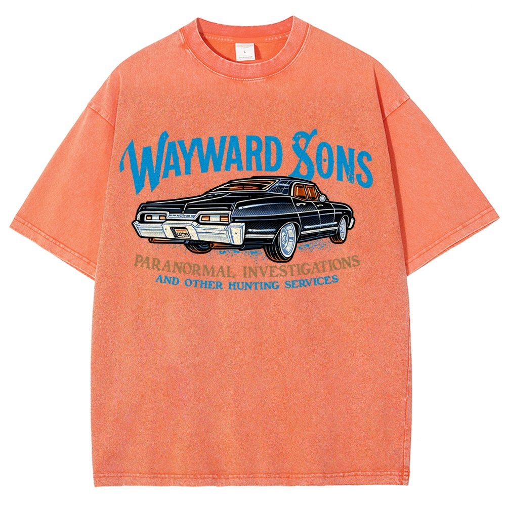 Wayward Sons Vintage Distressed T-shirt