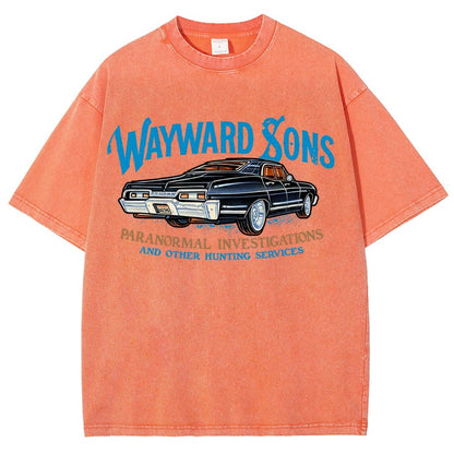 Wayward Sons Vintage Distressed T-shirt