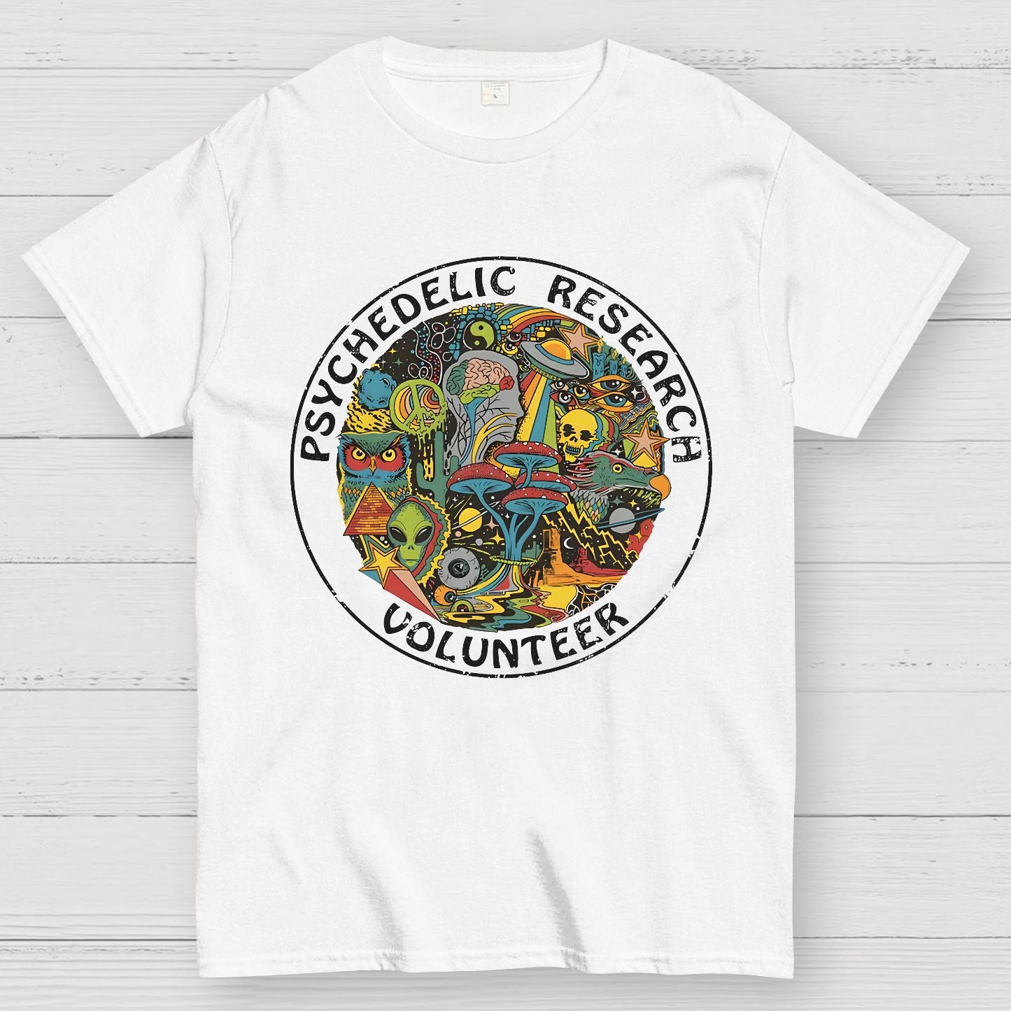 Psychedelic Research Volunteer Geek T-Shirt