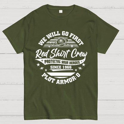 Red Shirt Crew Geek T-Shirt