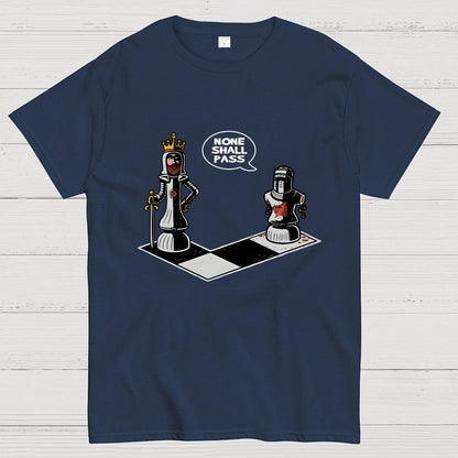 Black Knight Check Geek T-Shirt