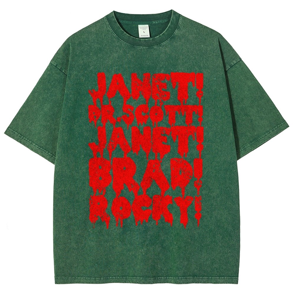 Jana! Dr. Smith! Jana! Ben! Vintage Distressed T-shirt