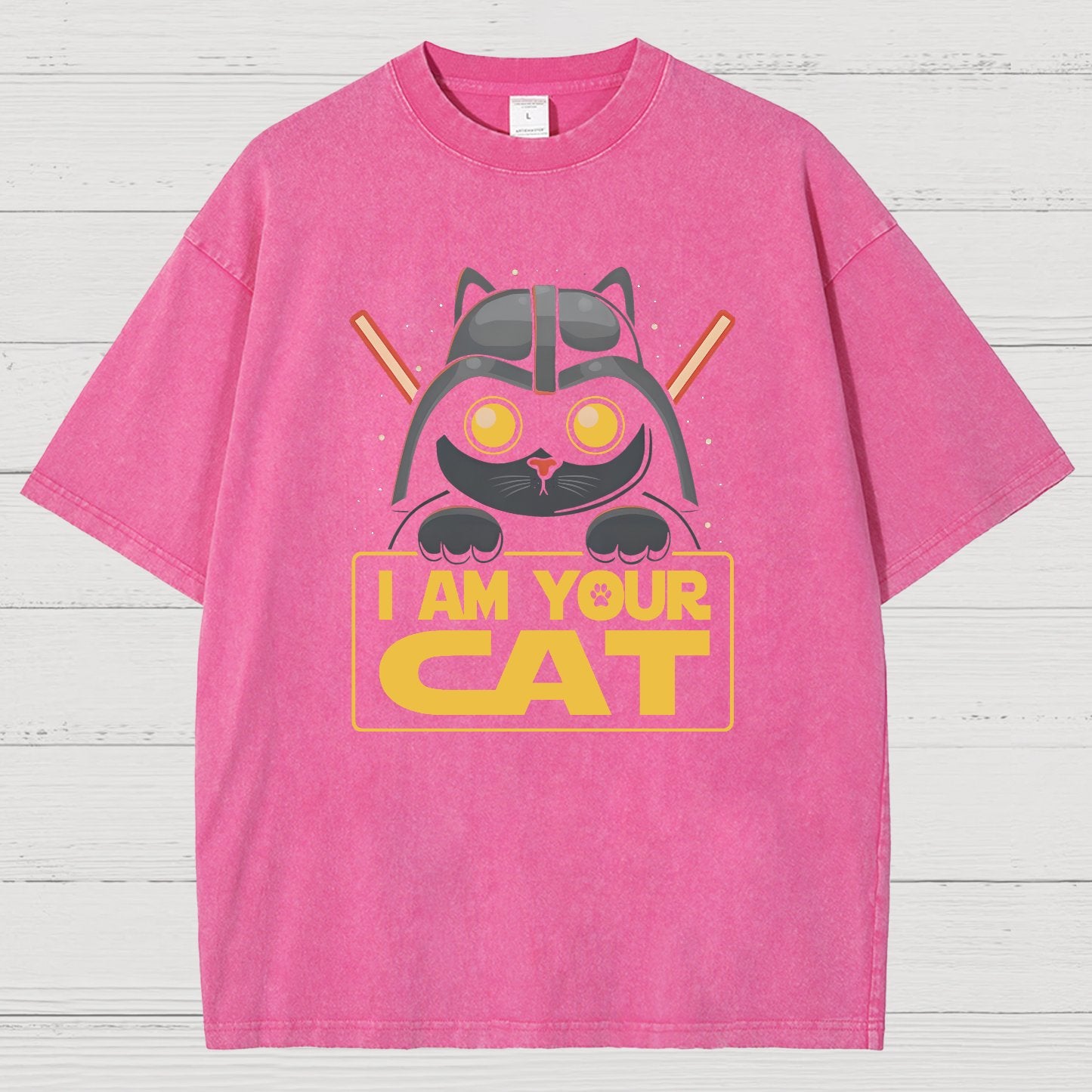 I Am Your CAT Vintage Distressed T-shirt