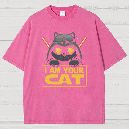 I Am Your CAT Vintage Distressed T-shirt