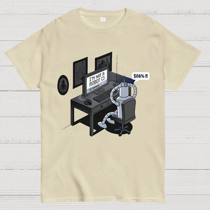 Robot Problems Nerdy T-Shirt