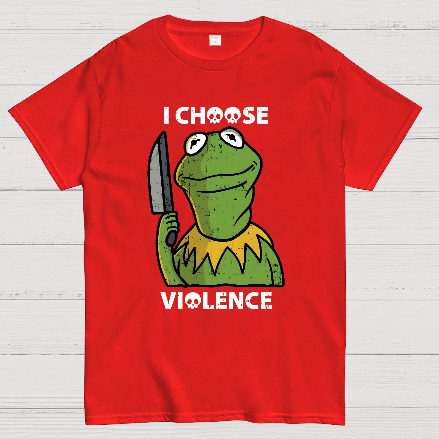 I Choose Violence Geek T-Shirt