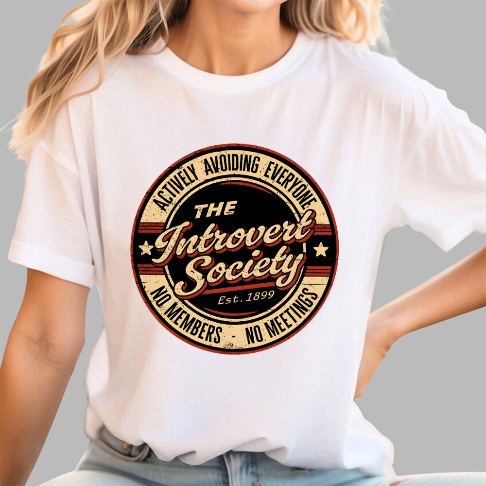 The Introvert Society Geek T-Shirt