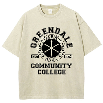 Sunnydale Community College Vintage Distressed T-shirt
