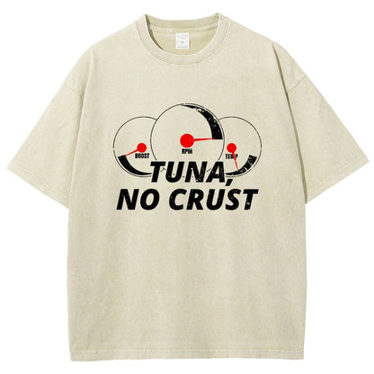TUNA. NO CRUST Vintage Distressed T-shirt