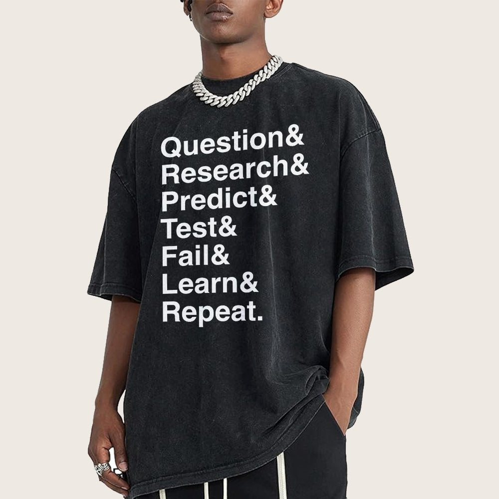 Scientific Method Vintage Distressed T-shirt