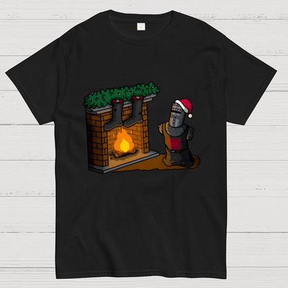 Black Knight Christmas Geek T-Shirt