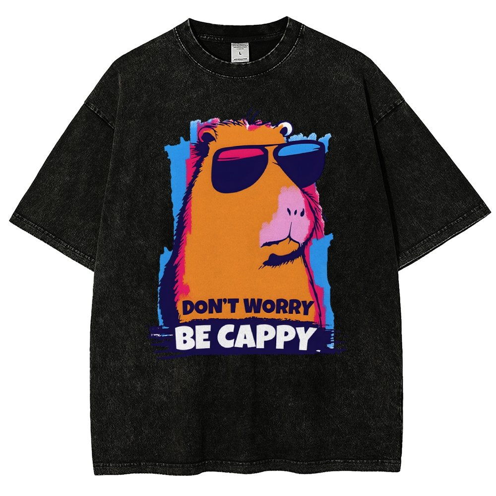 Be Cappy Vintage Distressed T-shirt