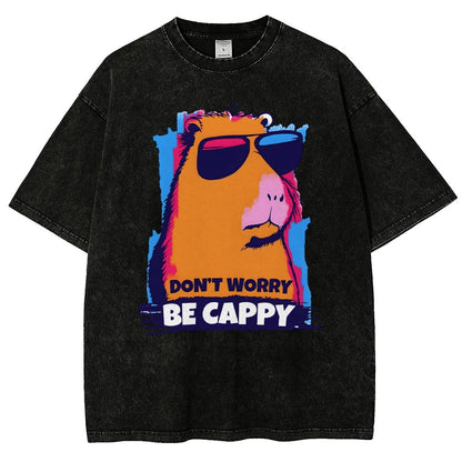 Be Cappy Vintage Distressed T-shirt