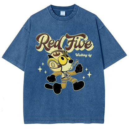 The Rebel Cat Vintage Distressed T-shirt
