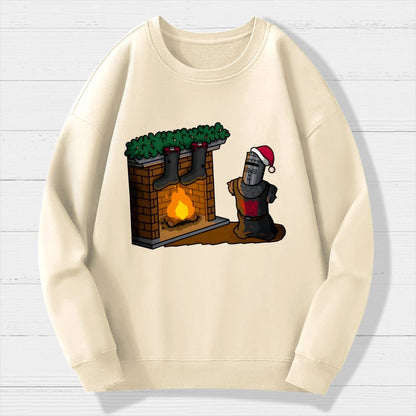 Black Knight Christmas Geek Cotton Sweatshirt