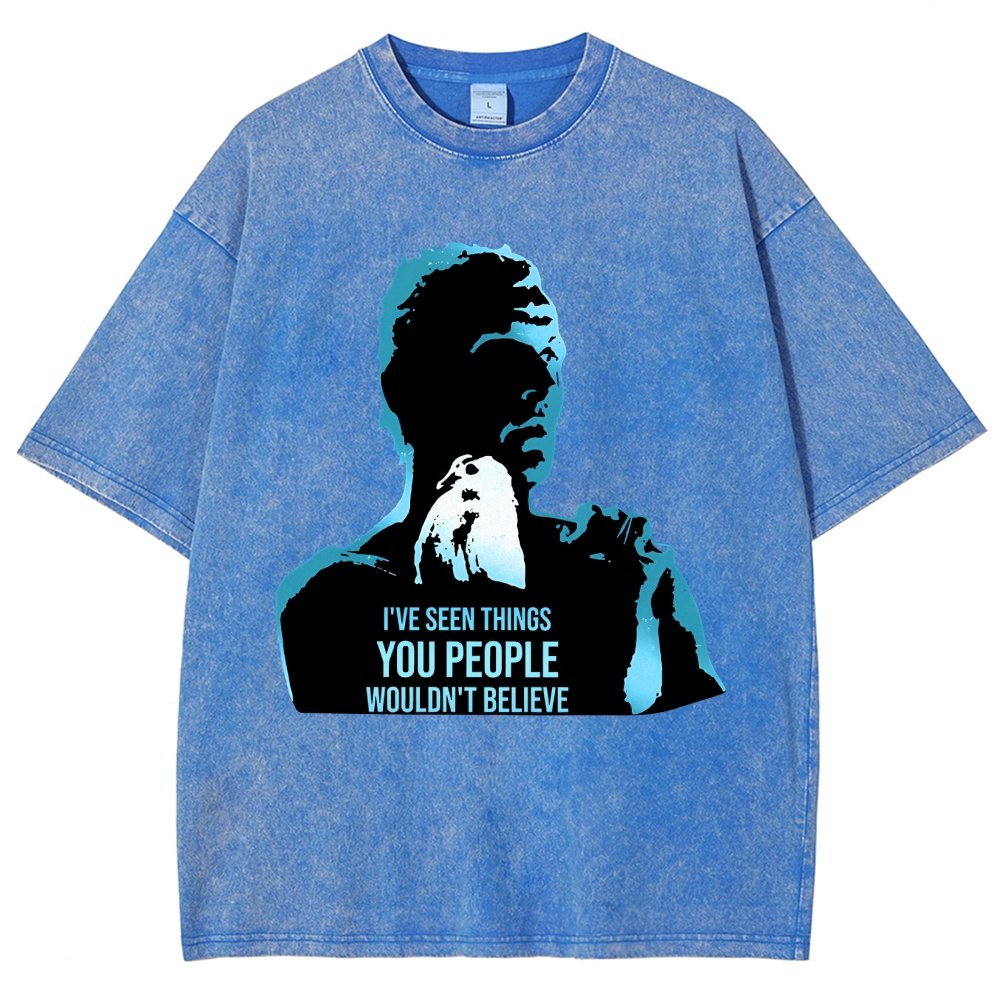 I've Seen Things You People Wouldn't Believe Vintage Distressed T-shirt