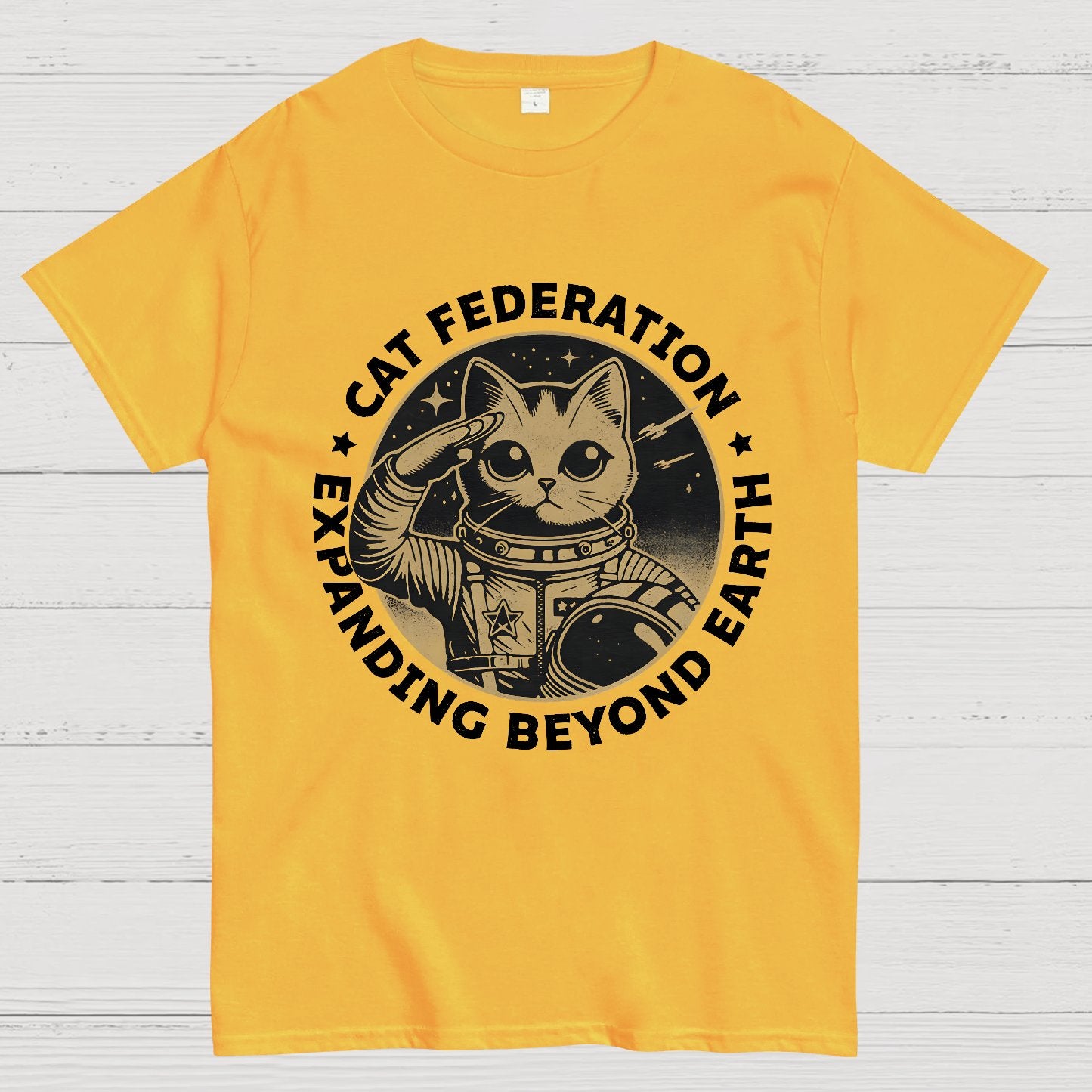 Universal Domination Cat Geek T-Shirt