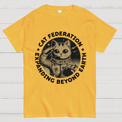 Universal Domination Cat Geek T-Shirt