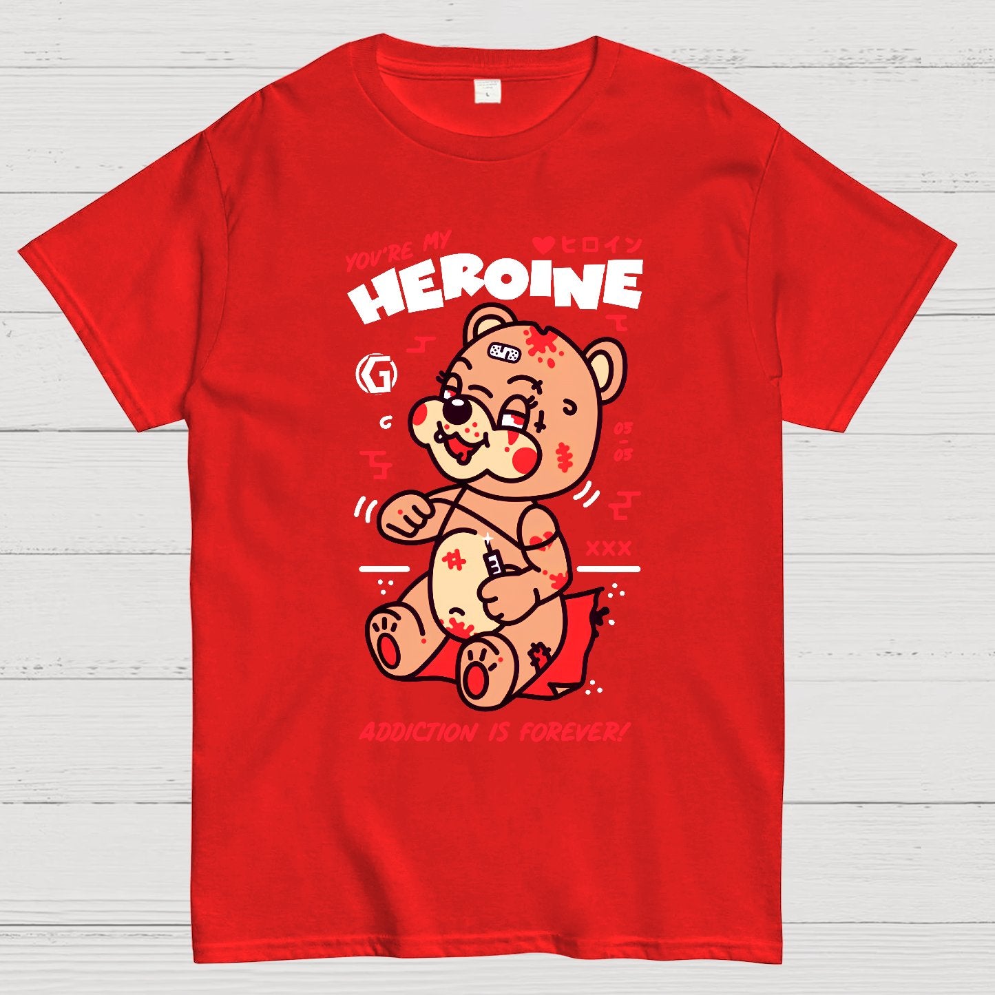 Addiction! Sarcasm Geek T-Shirt
