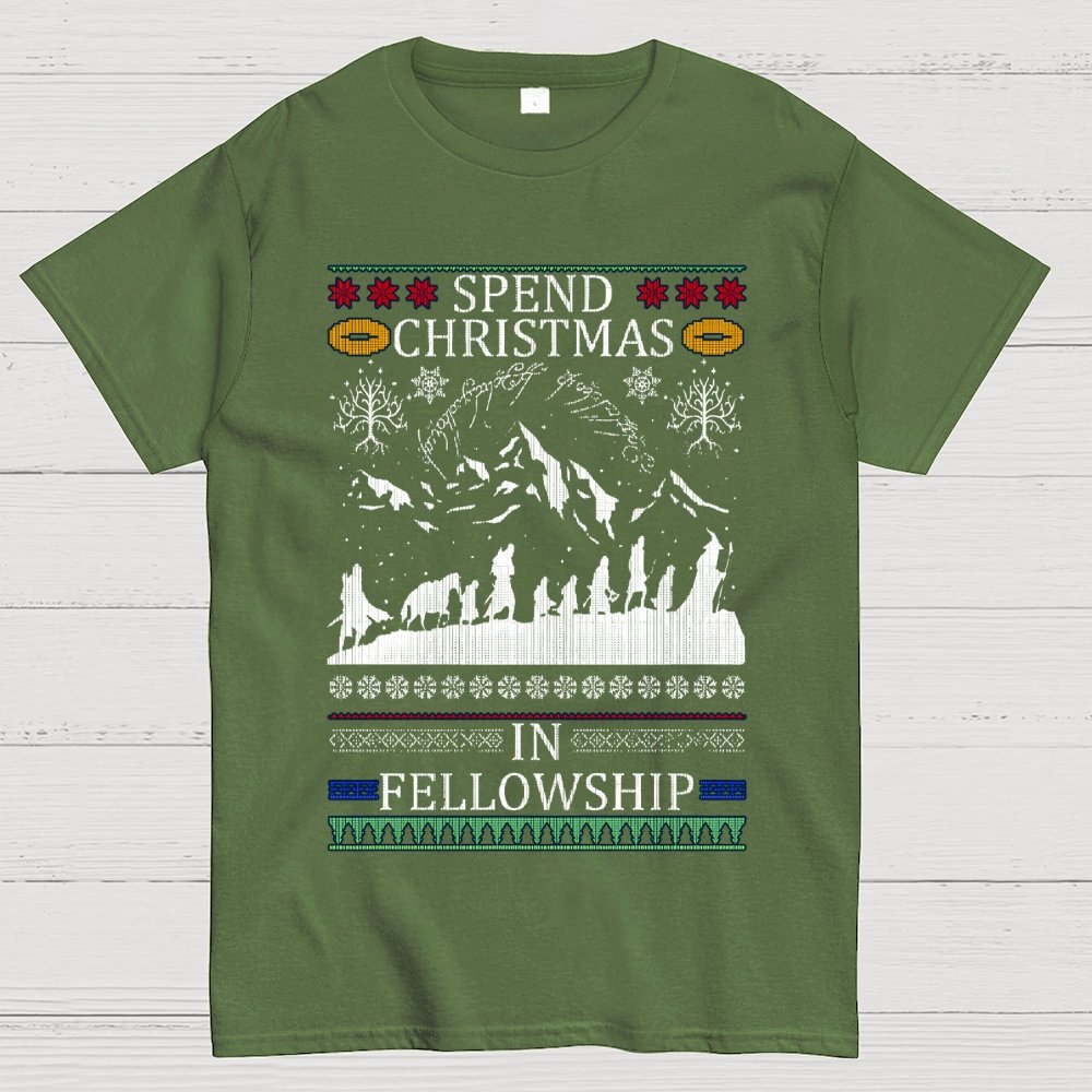 Spent Christmas in Companionship Geek T-Shirt