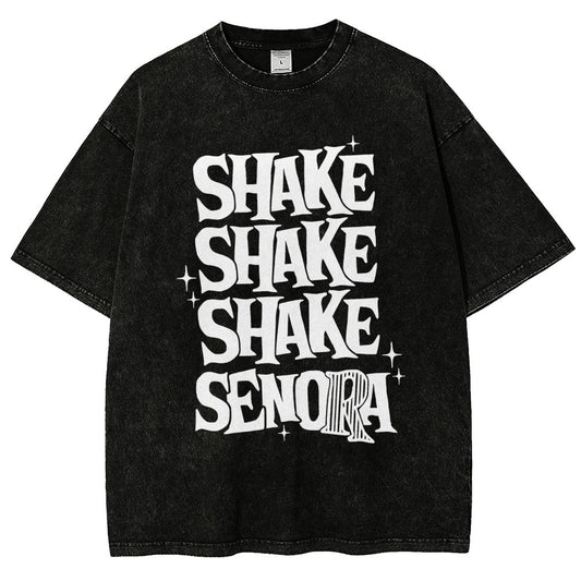 Shake Shake Shake Senora Halloween Vintage Distressed T-shirt