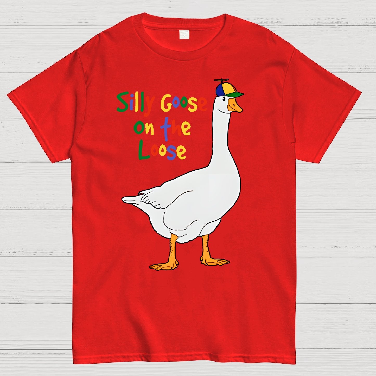 Silly Goose on the Loose Geek T-Shirt