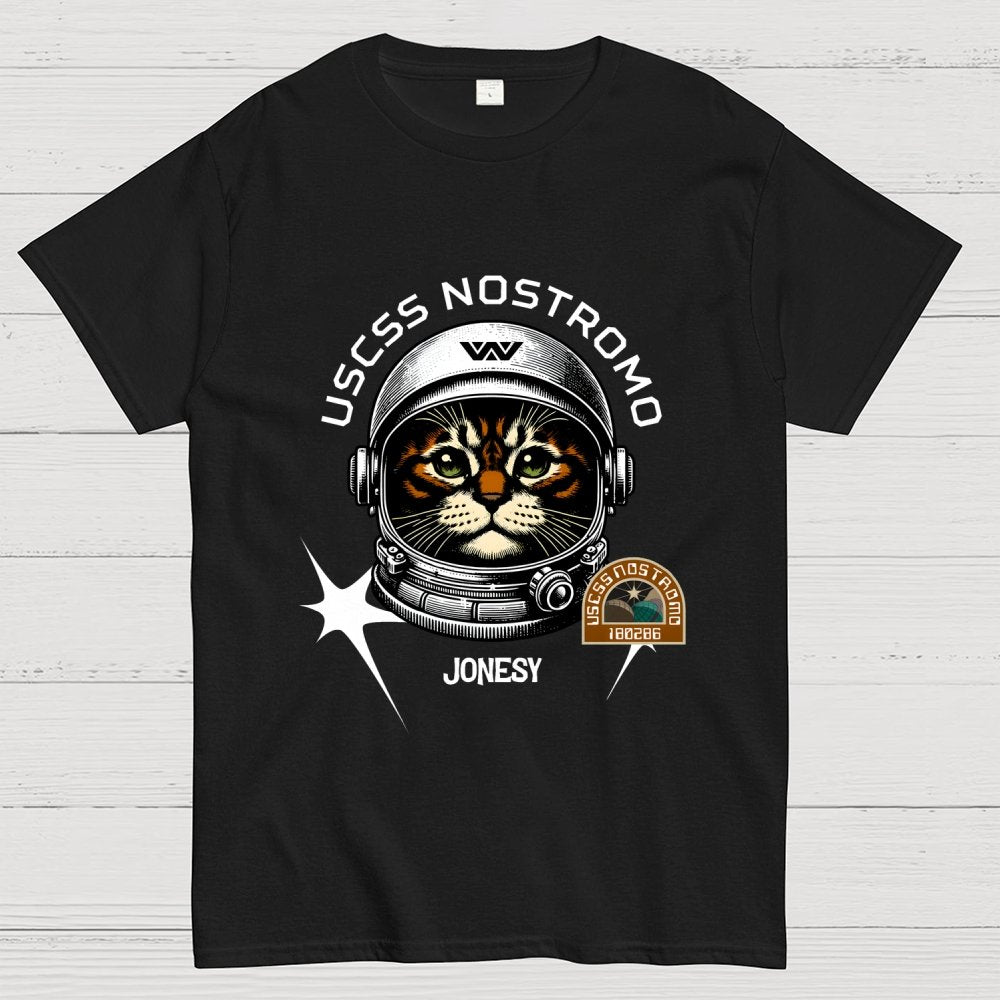 Jonesy The Space Cat Geek T-Shirt