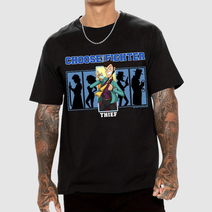 Choose Your Fighter Thief Geek T-Shirt
