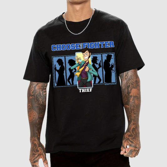 Choose Your Fighter Thief Geek T-Shirt