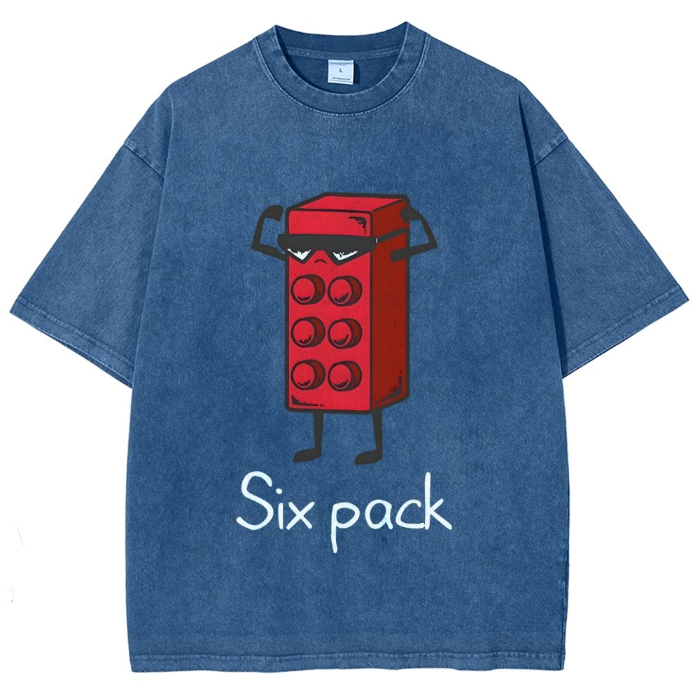 Six Pack Vintage Distressed T-shirt