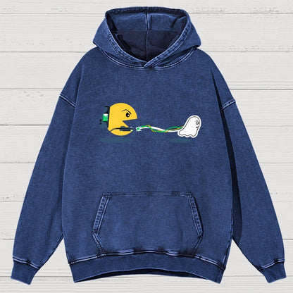 Ghost Catcher Vintage Distressed Hoodie