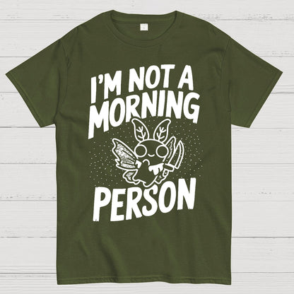 Not A Morning Bug Geek T-Shirt
