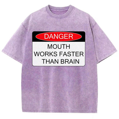 Danger Vintage Distressed T-shirt