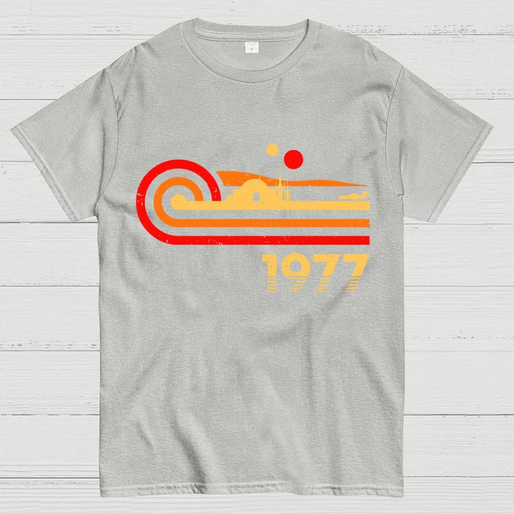 Retro Vintage Desert Planet Geek T-Shirt