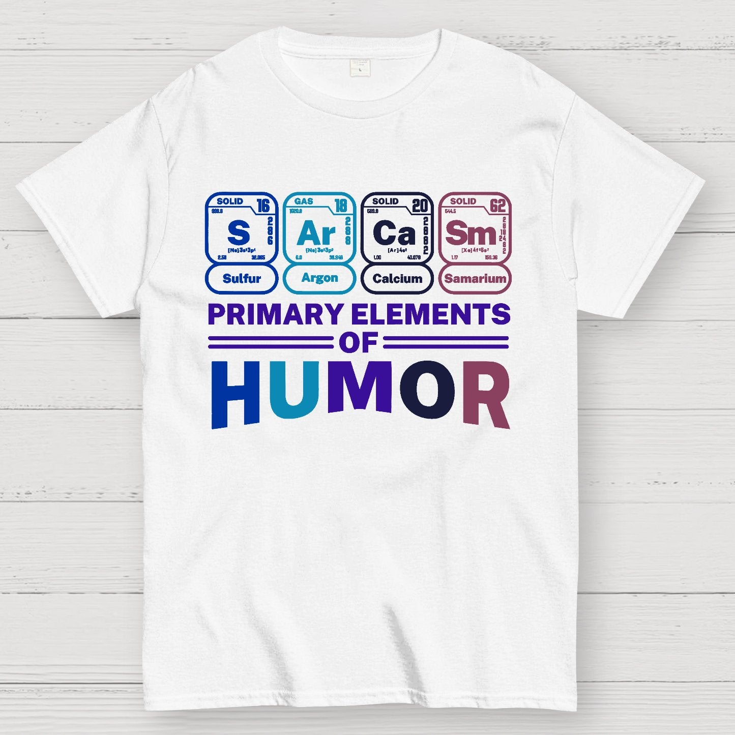 Primary Elements Of Humor Geek T-Shirt