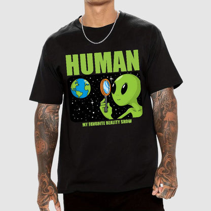 Human  My Favorite Reality Show Geek T-Shirt
