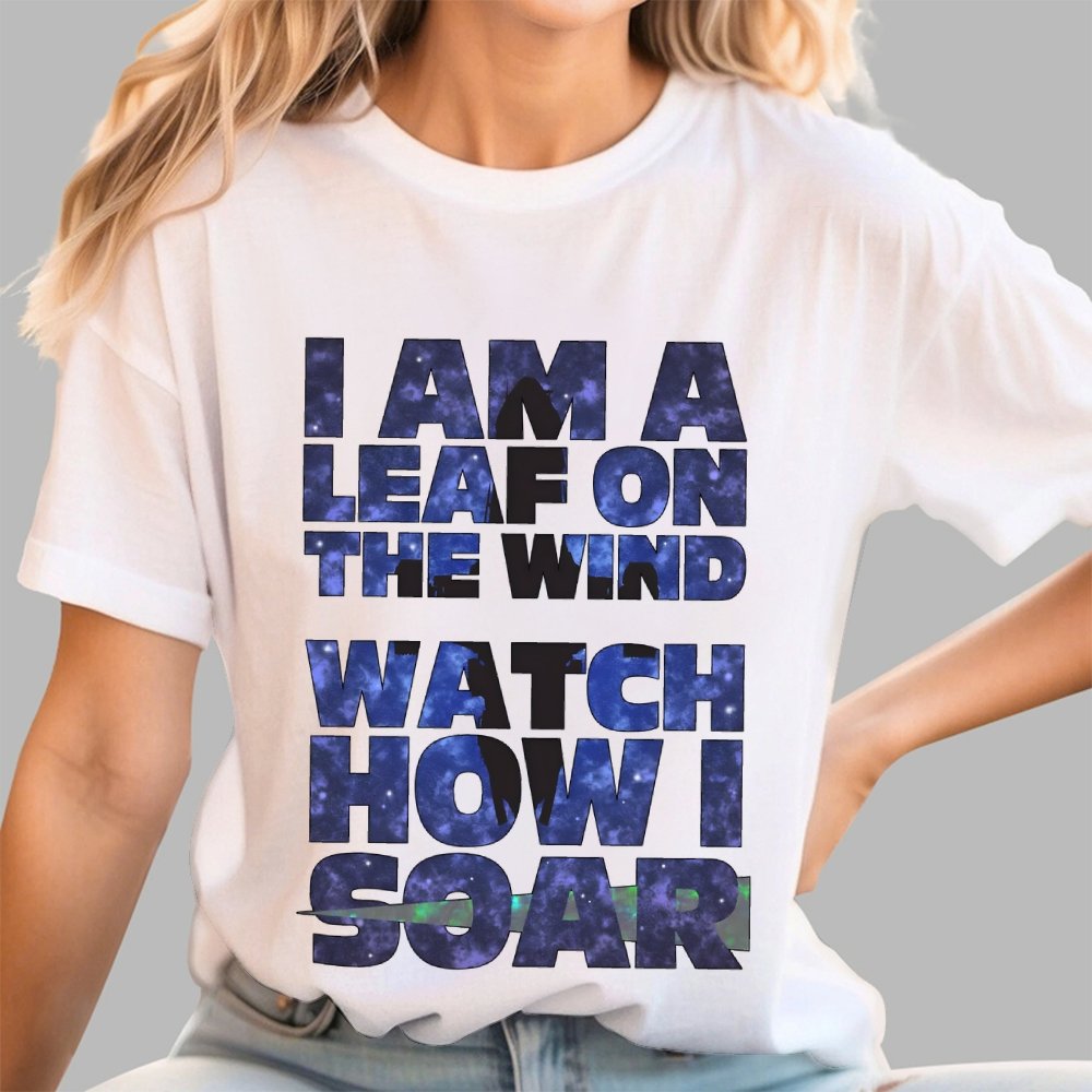 Leaf on the Wind Unisex Geek T-Shirt