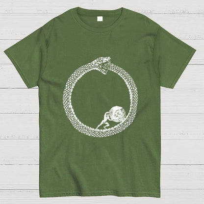 Sisyphus In Ouroboros Geek T-Shirt