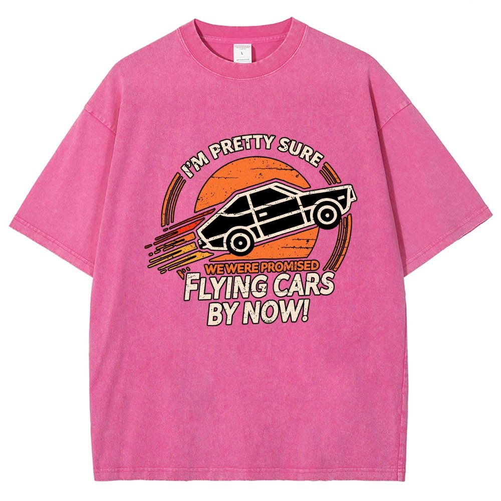 Flying Cars By Now Vintage Distressed T-shirt