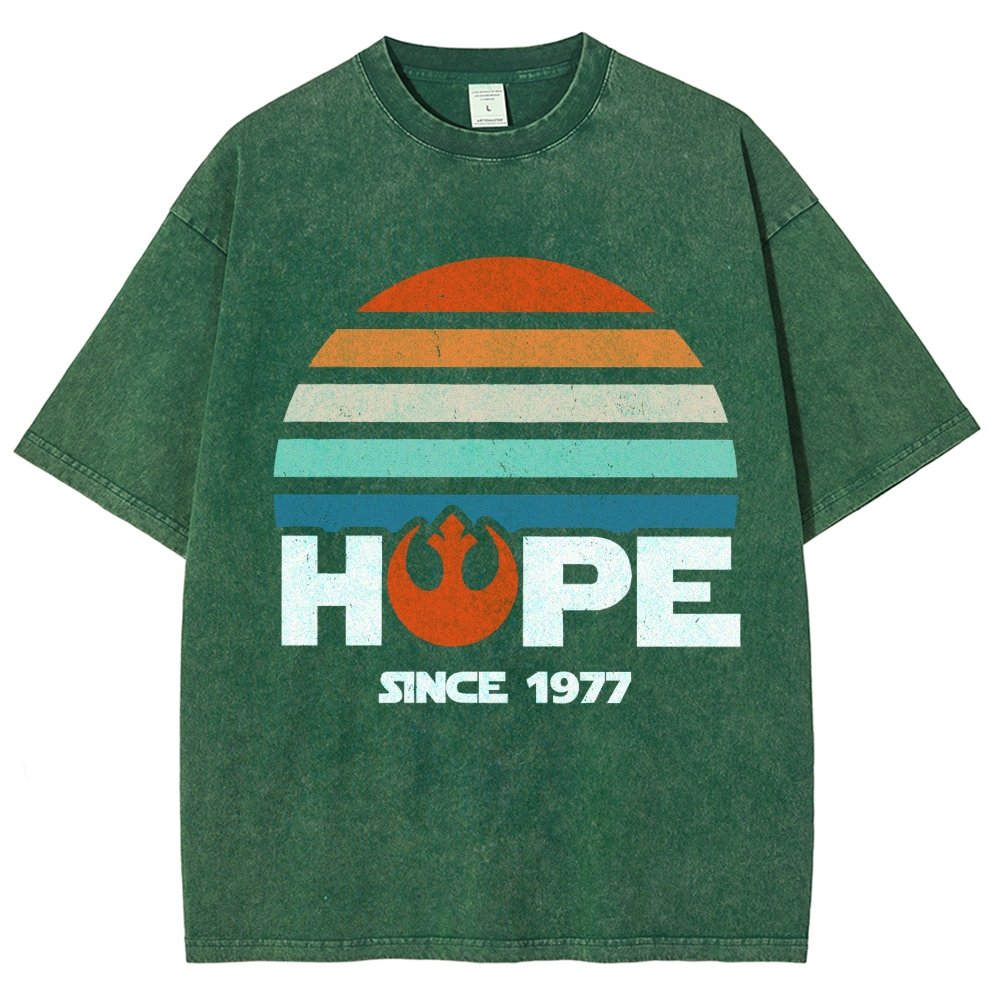 Hope Since 1977 Vintage Distressed T-shirt