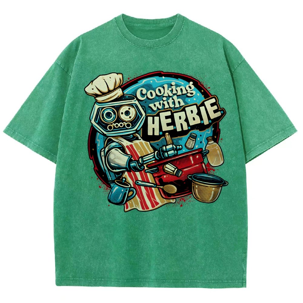 Cooking With Buddy Vintage Distressed T-shirt