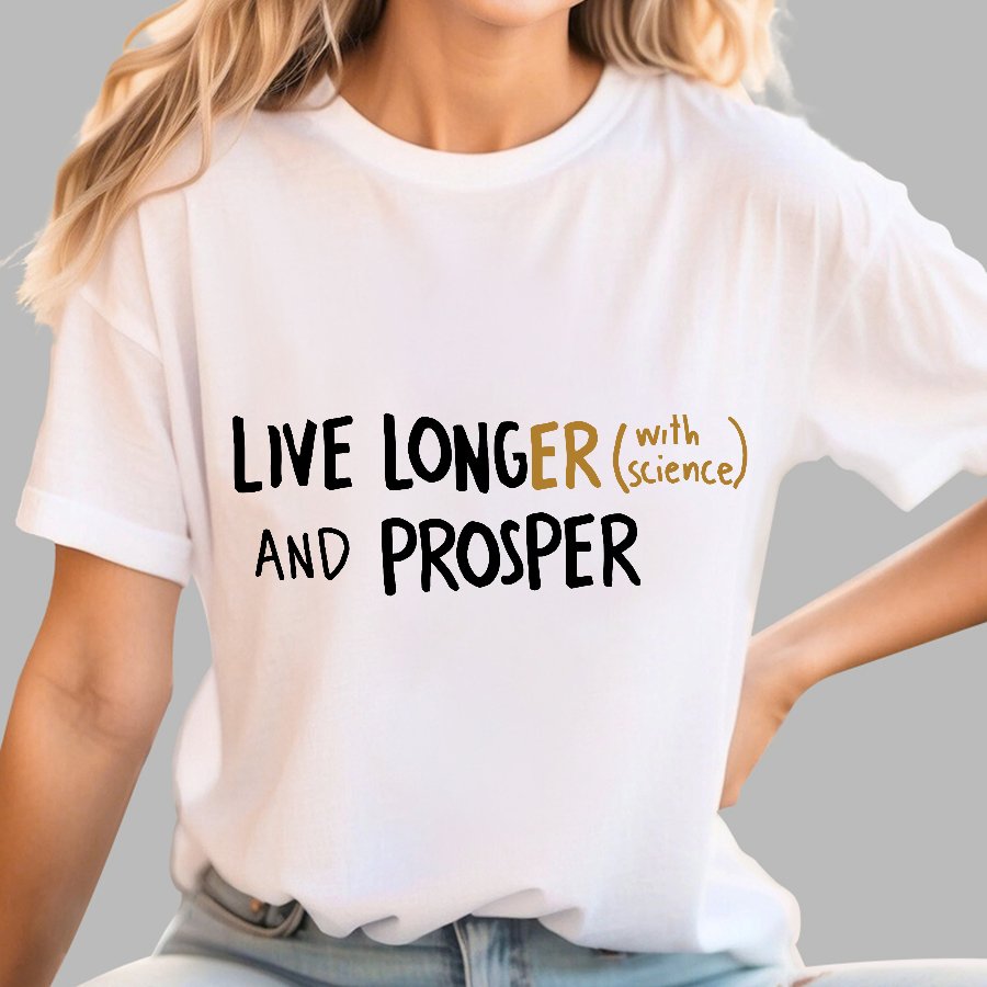 Live Long And Prosper Geek T-Shirt