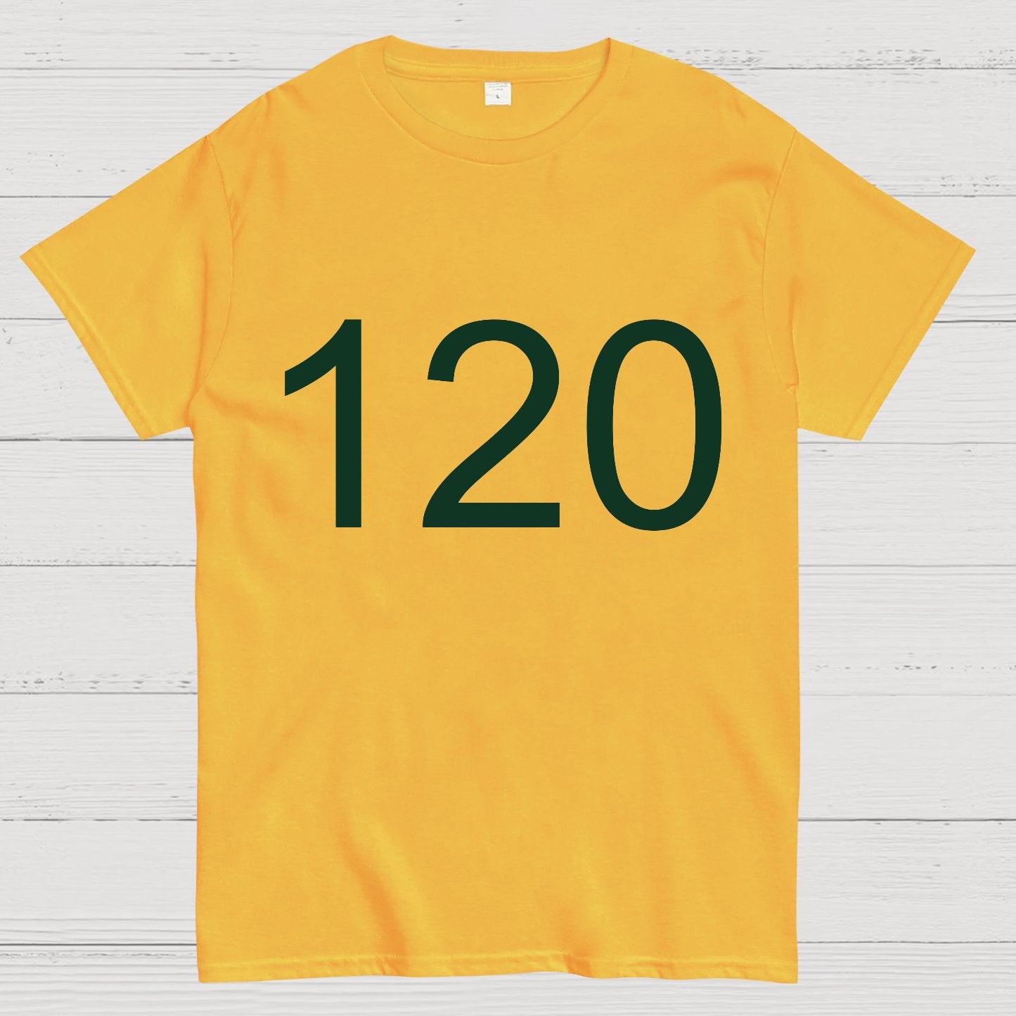 Number 120 Game Movie Geek T-Shirt