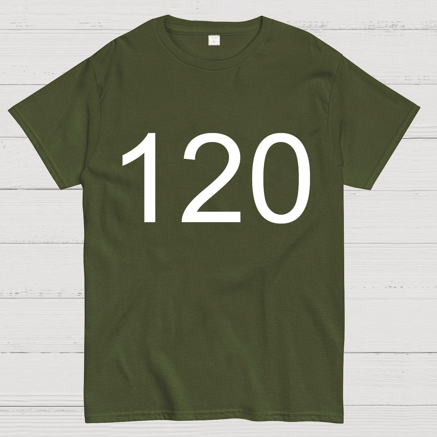 Number 120 Game Movie Geek T-Shirt