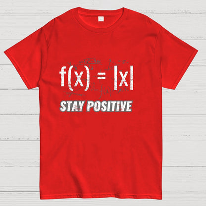 Stay Positive Avoid Negativity Geeky T-Shirt