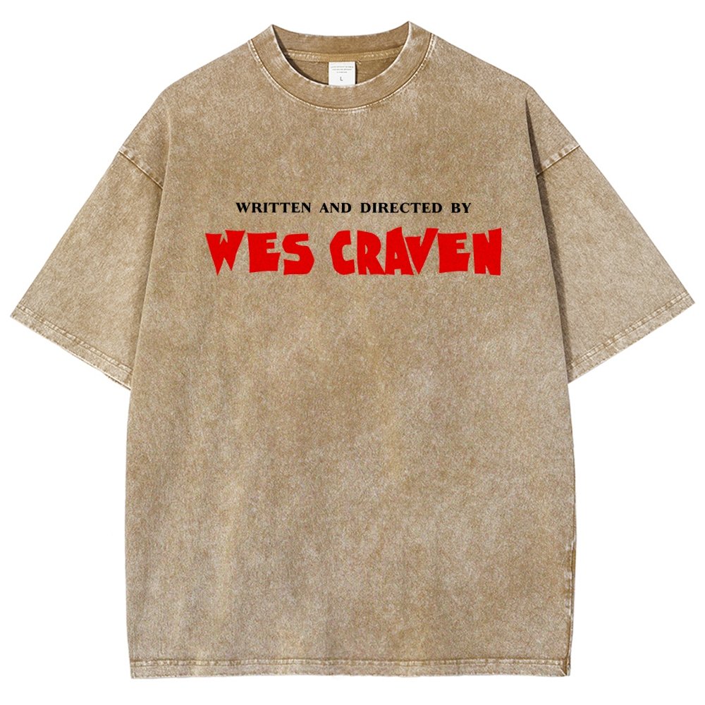 Written & Directed By Vintage Distressed T-shirt