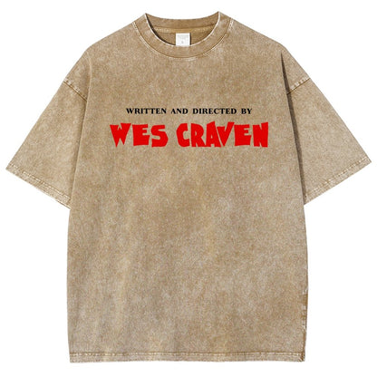 Written & Directed By Vintage Distressed T-shirt