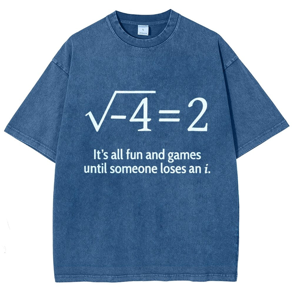 Funny Math Kids Shirt Vintage Distressed T-shirt