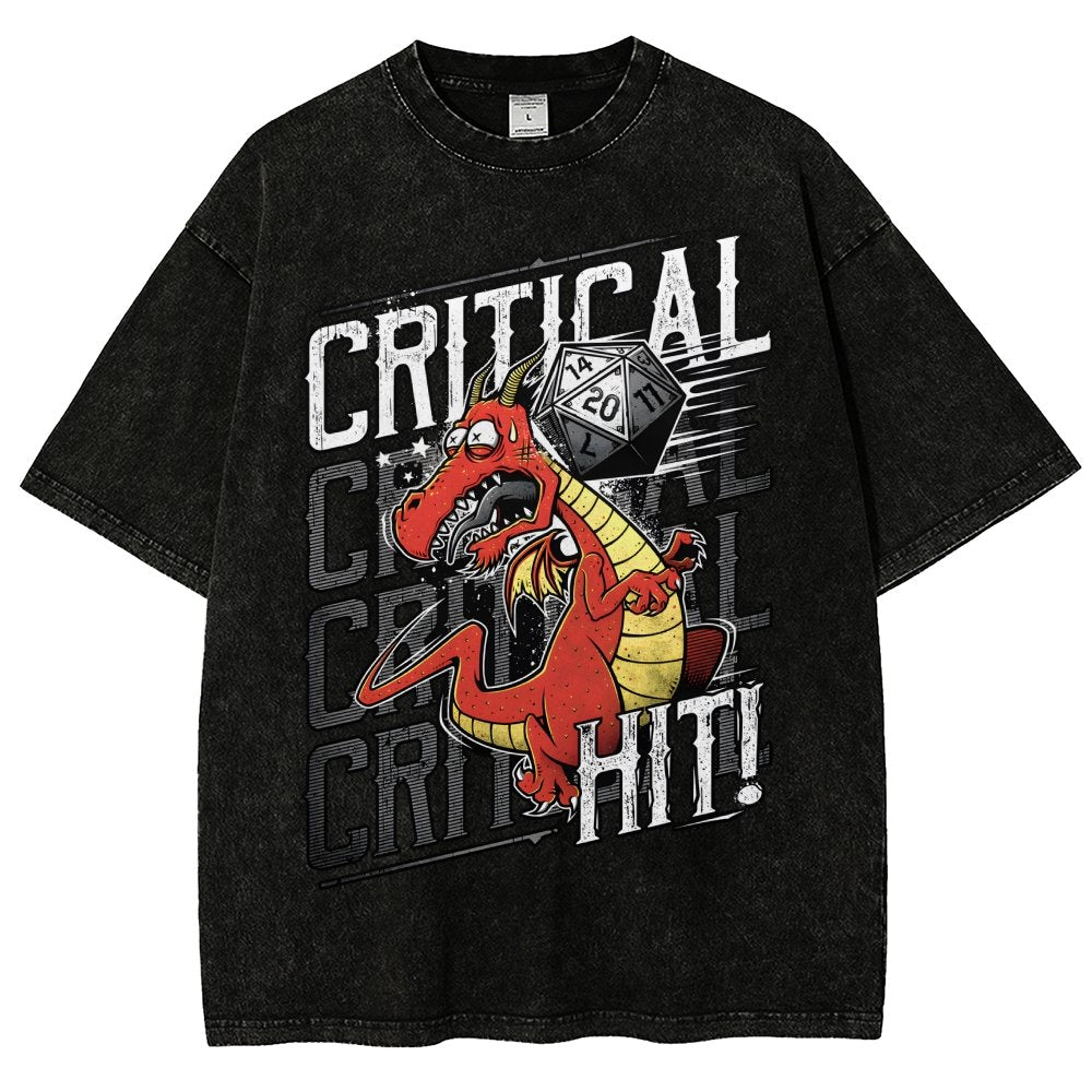 Super Crit Hit Vintage Distressed T-shirt